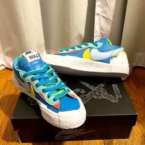 KAWS sacai Nike Blazer low